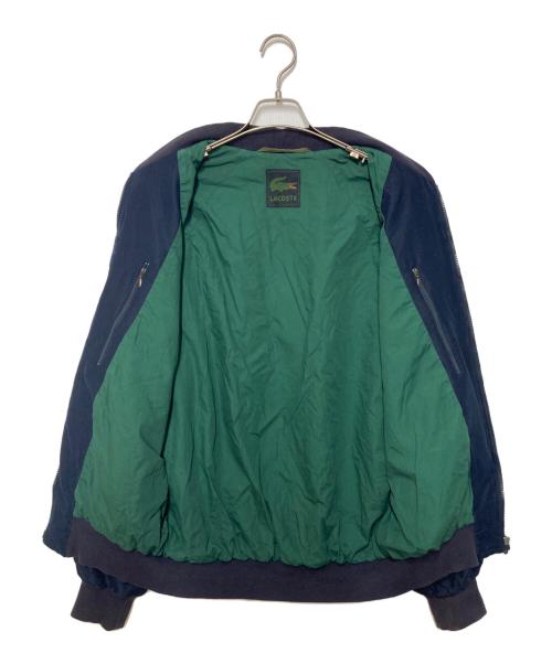 LACOSTE（ラコステ）LACOSTE (ラコステ) リブブルゾン ネイビー サイズ:-の古着・服飾アイテム