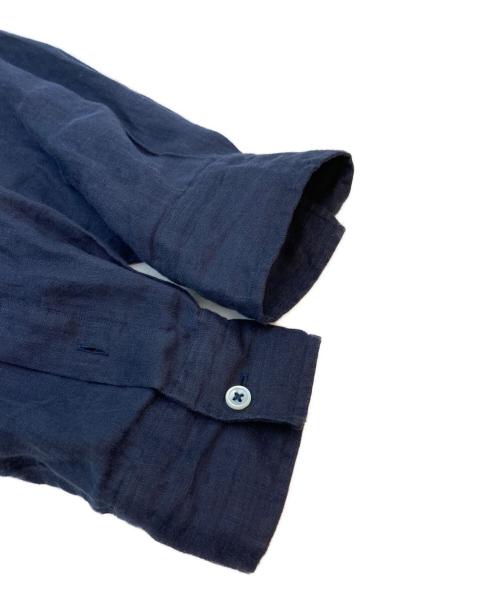 Porter Classic（ポータークラシック）Porter Classic (ポータークラシック) ROLL UP LINEN SHIRT ネイビー サイズ:SIZE Lの古着・服飾アイテム