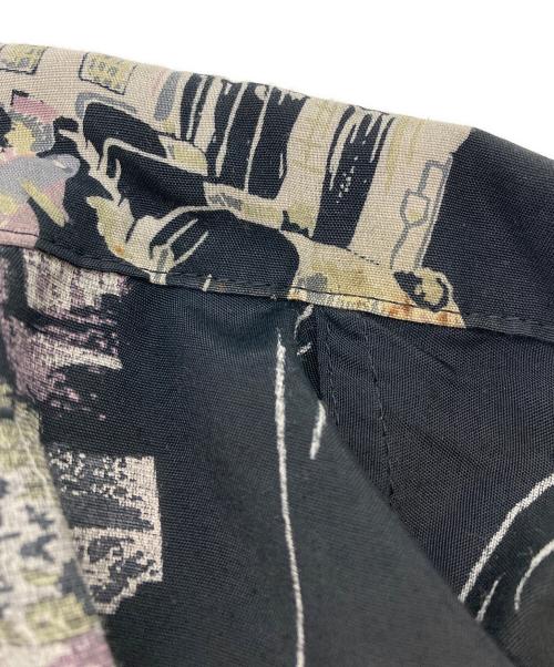 Porter Classic（ポータークラシック）Porter Classic (ポータークラシック) SKATEBOARDING ALOHA SHIRT ブラック サイズ:SIZE Sの古着・服飾アイテム