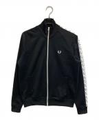 FRED PERRYフレッドペリー）の古着「Taped Track Jacket」｜ブラック