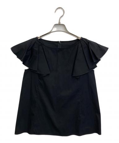 中古・古着通販】FOXEY (フォクシー) Blouse(Lemonade) ブラック