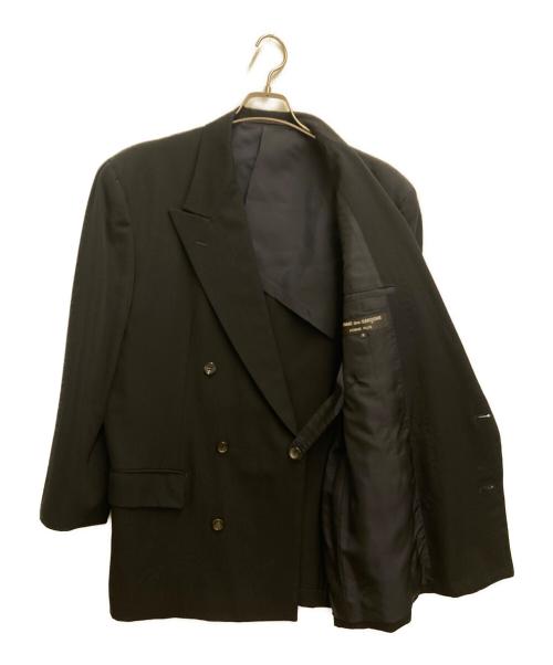 COMME des GARCONS HOMME PLUS（コムデギャルソンオムプリュス）COMME des GARCONS HOMME PLUS (コムデギャルソンオムプリュス) 80’S ピークドラペルダブルブレストジャケット ネイビー サイズ:Sの古着・服飾アイテム
