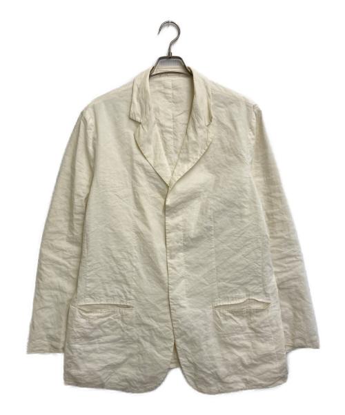 GIORGIO ARMANI（ジョルジオアルマーニ）GIORGIO ARMANI (ジョルジオアルマーニ) テーラードジャケット ホワイト サイズ:SIZE 52の古着・服飾アイテム