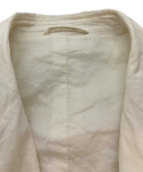 GIORGIO ARMANI（ジョルジオアルマーニ）GIORGIO ARMANI (ジョルジオアルマーニ) テーラードジャケット ホワイト サイズ:SIZE 52の古着・服飾アイテム