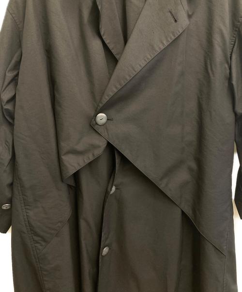 ISSEY MIYAKE（イッセイミヤケ）ISSEY MIYAKE (イッセイミヤケ) レイヤードデザインシングルコート ブラック サイズ:Lの古着・服飾アイテム