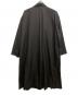 ISSEY MIYAKE (イッセイミヤケ) レイヤードデザインシングルコート ブラック サイズ:L：50000円
