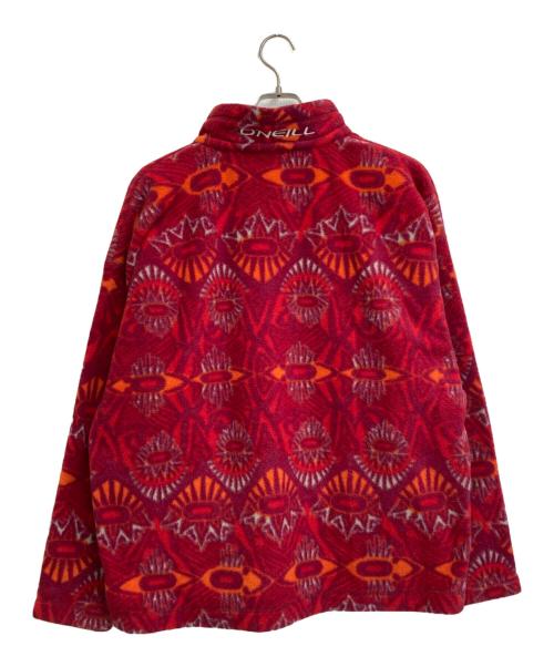 O'NEILL（オニール）O'NEILL (オニール) ハーフスナップボタンフリースプルオーバー レッド サイズ:SIZE Lの古着・服飾アイテム