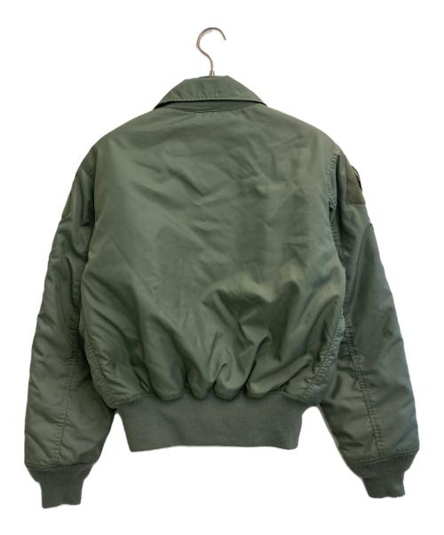 ALPHA（アルファ）ALPHA (アルファ) フライトジャケット カーキ サイズ:SIZE Mの古着・服飾アイテム