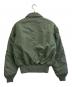 ALPHA (アルファ) フライトジャケット カーキ サイズ:SIZE M：8000円
