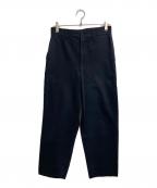 COMME des GARCONS HOMMEコムデギャルソン オム）の古着「80’S ストレートパンツ」｜ブラック