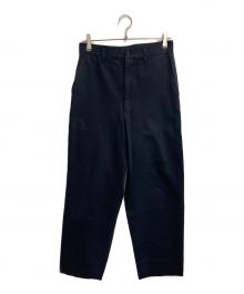 COMME des GARCONS HOMME（コムデギャルソン オム）の古着「80’S ストレートパンツ」｜ブラック