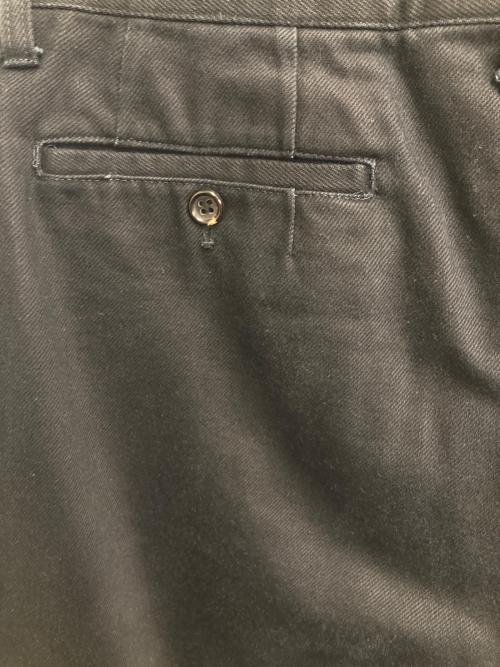 COMME des GARCONS HOMME（コムデギャルソン オム）COMME des GARCONS HOMME (コムデギャルソン オム) 80’S ストレートパンツ ブラック サイズ:Lの古着・服飾アイテム