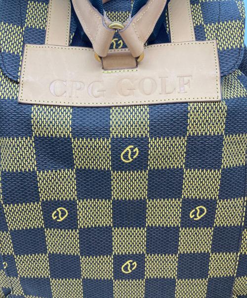 CPG GOLF（シーピージー ゴルフ）CPG GOLF (シーピージー ゴルフ) Backpack イエローの古着・服飾アイテム
