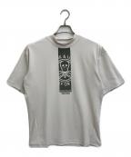 MARK&LONAマークアンドロナ）の古着「Pulsar Mock Neck Tee」｜アイボリー