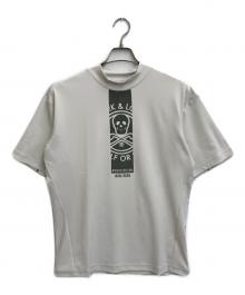 MARK&LONA（マークアンドロナ）の古着「Pulsar Mock Neck Tee」｜アイボリー