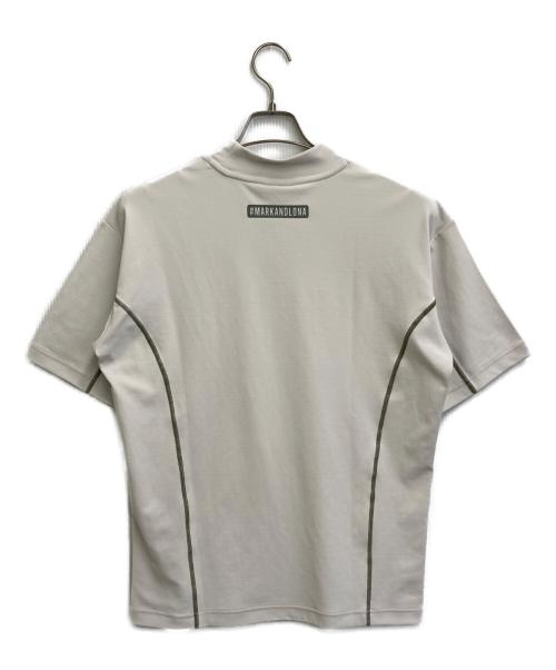 MARK&LONA（マークアンドロナ）MARK&LONA (マークアンドロナ) Pulsar Mock Neck Tee アイボリー サイズ:SIZE Mの古着・服飾アイテム