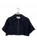 STUDIOUS（ステュディオス）の古着「Half Sleeve Mesh Shirt」｜ブラック