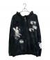 emary（エメリー）の古着「25SS Damaged Ritual girl patch zip hoodie」｜ブラック