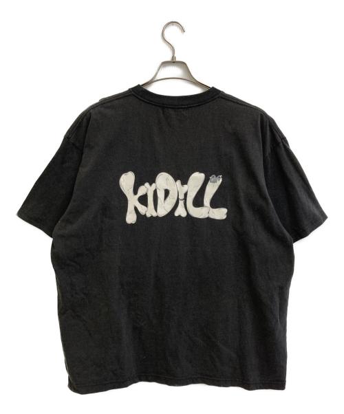 KIDILL（キディル）KIDILL (キディル) PUNK GIRL T-SHIRT HARD WASH ARTWORK BY KAE TANAKA ブラック サイズ:SIZE Freeの古着・服飾アイテム