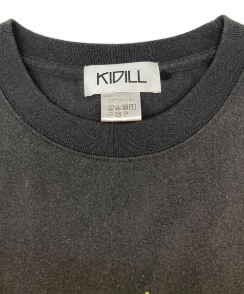KIDILL（キディル）KIDILL (キディル) PUNK GIRL T-SHIRT HARD WASH ARTWORK BY KAE TANAKA ブラック サイズ:SIZE Freeの古着・服飾アイテム