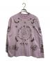 rurumu:（ルルムウ）の古着「Tattoo Motif Long Sleeve」｜ラベンダー