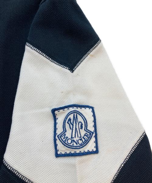 MONCLER GAMME BLEU（モンクレール ガム ブルー）MONCLER GAMME BLEU (モンクレール ガム ブルー) MAGLIA POLO ネイビー サイズ:SIZE Lの古着・服飾アイテム