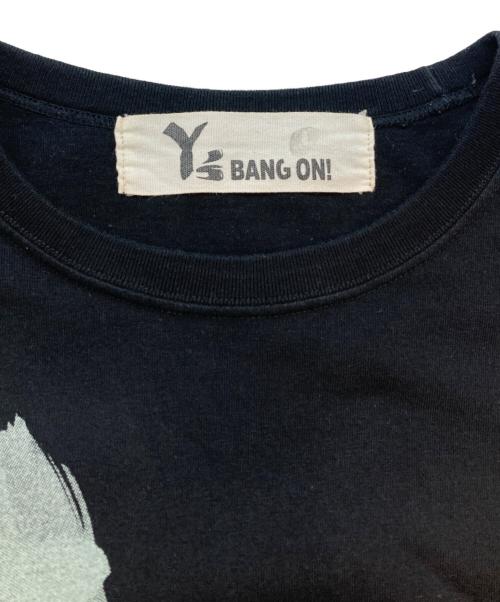 Y's BANG ON!（ワイズバングオン！）Y's BANG ON! (ワイズバングオン！) BANG ON! ROGO - TSHIRTS L/S ブラック サイズ:SIZE 2の古着・服飾アイテム