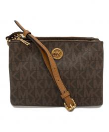 MICHAEL KORS（マイケルコース）の古着「Fulton EW Crossbody Bag」｜ブラウン