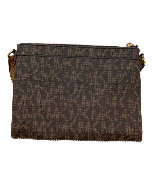 MICHAEL KORS（マイケルコース）MICHAEL KORS (マイケルコース) Fulton EW Crossbody Bag ブラウンの古着・服飾アイテム