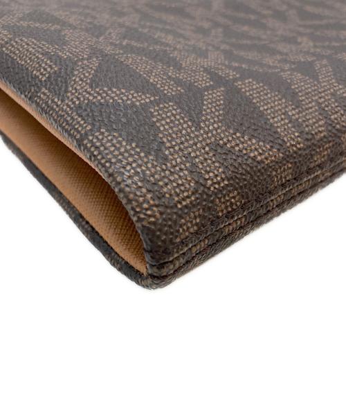 MICHAEL KORS（マイケルコース）MICHAEL KORS (マイケルコース) Fulton EW Crossbody Bag ブラウンの古着・服飾アイテム