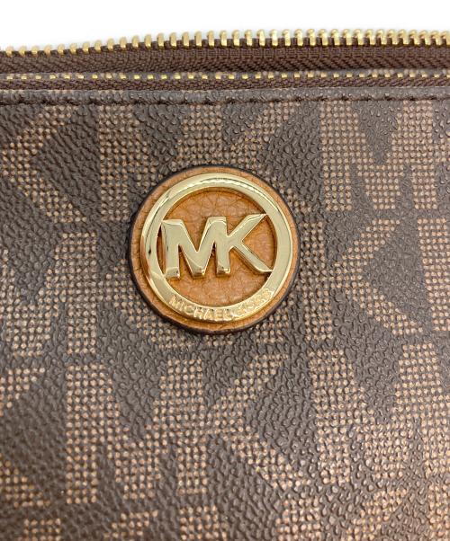 MICHAEL KORS（マイケルコース）MICHAEL KORS (マイケルコース) Fulton EW Crossbody Bag ブラウンの古着・服飾アイテム