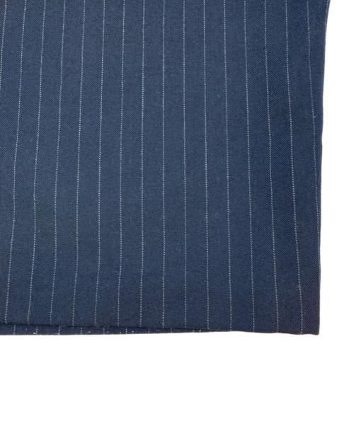 stussy（ステューシー）stussy (ステューシー) 24SS volume pleated short stripe ネイビー サイズ:SIZE 32の古着・服飾アイテム