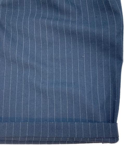 stussy（ステューシー）stussy (ステューシー) 24SS volume pleated short stripe ネイビー サイズ:SIZE 32の古着・服飾アイテム