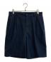 stussy（ステューシー）の古着「24SS volume pleated short stripe」｜ネイビー