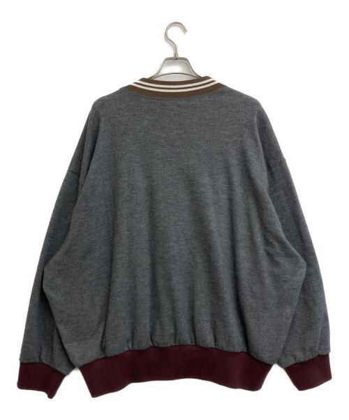 kolor/BEACON（カラービーコン）kolor/BEACON (カラービーコン) L/S WOOL PO グレー サイズ:SIZE 3の古着・服飾アイテム
