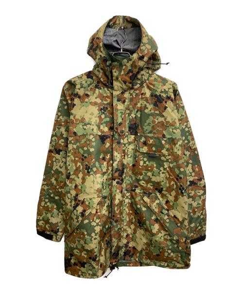 -（-）- (-) カモフラナイロンセットアップ カーキ サイズ:Lの古着・服飾アイテム
