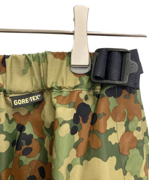-（-）- (-) カモフラナイロンセットアップ カーキ サイズ:Lの古着・服飾アイテム