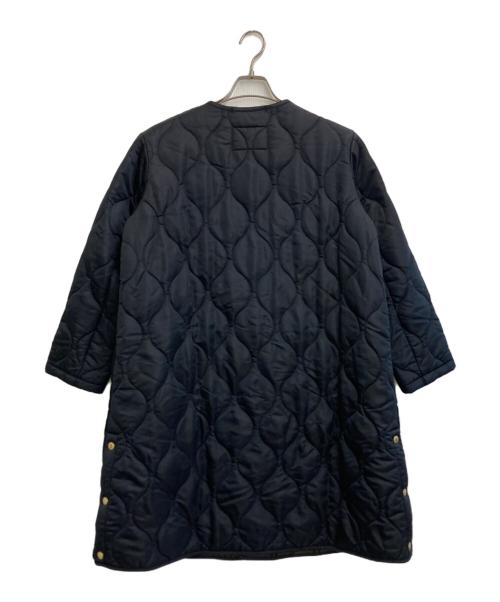 Traditional Weatherwear（トラディショナルウェザーウェア）Traditional Weatherwear (トラディショナルウェザーウェア) ARKLEY LONG 2 キルティングコート ブラック サイズ:Sの古着・服飾アイテム
