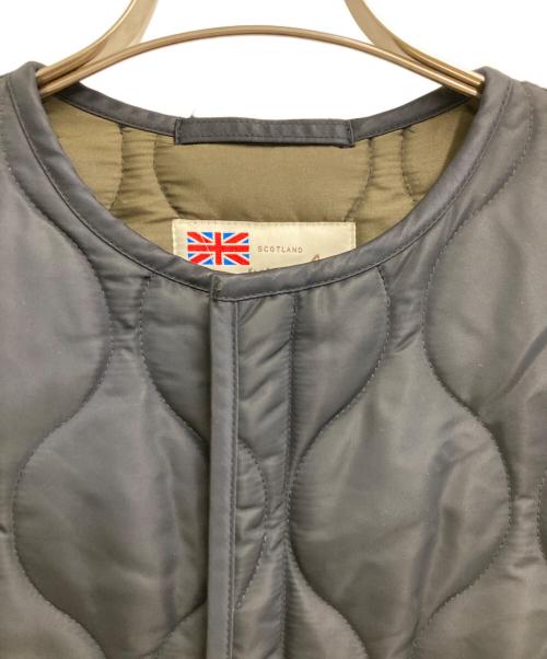 Traditional Weatherwear（トラディショナルウェザーウェア）Traditional Weatherwear (トラディショナルウェザーウェア) ARKLEY LONG 2 キルティングコート ブラック サイズ:Sの古着・服飾アイテム