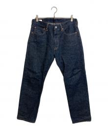 LEVI'S PReMIUM（リーバイス プレミアム）の古着「ヘンプ混 501セルヴィッチデニムパンツ」｜インディゴ