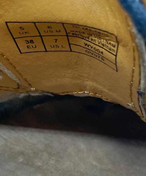 Dr.Martens（ドクターマーチン）Dr.Martens (ドクターマーチン) ウイングチップ5ホールシューズ ブラック×ホワイト サイズ:UK5の古着・服飾アイテム