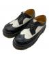 Dr.Martens（ドクターマーチン）の古着「ウイングチップ5ホールシューズ」｜ブラック×ホワイト