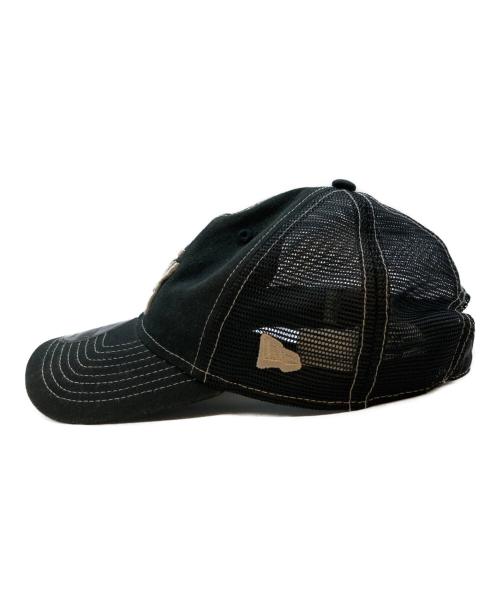 stussy（ステューシー）stussy (ステューシー) New Era (ニューエラ) BASIC TRUCKER CAP ブラックの古着・服飾アイテム