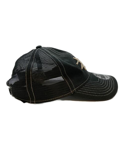stussy（ステューシー）stussy (ステューシー) New Era (ニューエラ) BASIC TRUCKER CAP ブラックの古着・服飾アイテム