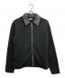 jieda（ジエダ）の古着「Leather Collar Fade Sweat Zip Jacket」｜ブラック