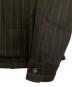 中古・古着 Jieda (ジエダ) WOOL STRIPE ZIP SHIRT ブラック サイズ:2：10000円