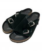 BIRKENSTOCKビルケンシュトック）の古着「Zurich Big Buckle」｜ブラック