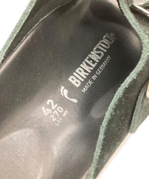 BIRKENSTOCK（ビルケンシュトック）BIRKENSTOCK (ビルケンシュトック) Zurich Big Buckle ブラック サイズ:42の古着・服飾アイテム