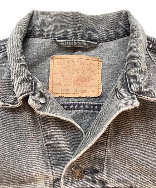 LEVI'S（リーバイス）LEVI'S (リーバイス) デニムジャケット ブラック サイズ:SIZE Mの古着・服飾アイテム