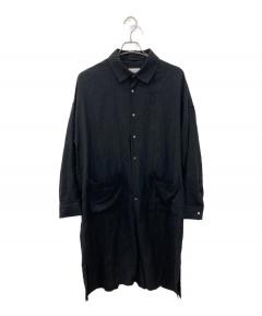 中古・古着通販】SHAREEF (シャリーフ) 総柄シャツ ブラック サイズ:1